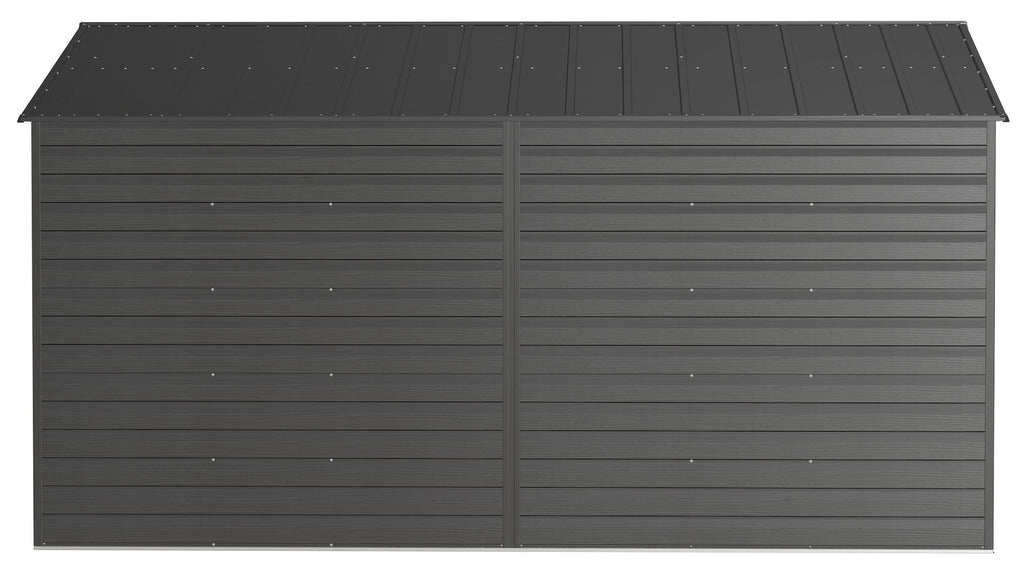Arrow Select Galvanized Steel Storage Shed, Sage Green, 10-ft x 14-ft