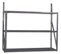 Arrow Telescoping 3-Tier Galvanized Steel Shelf Kit