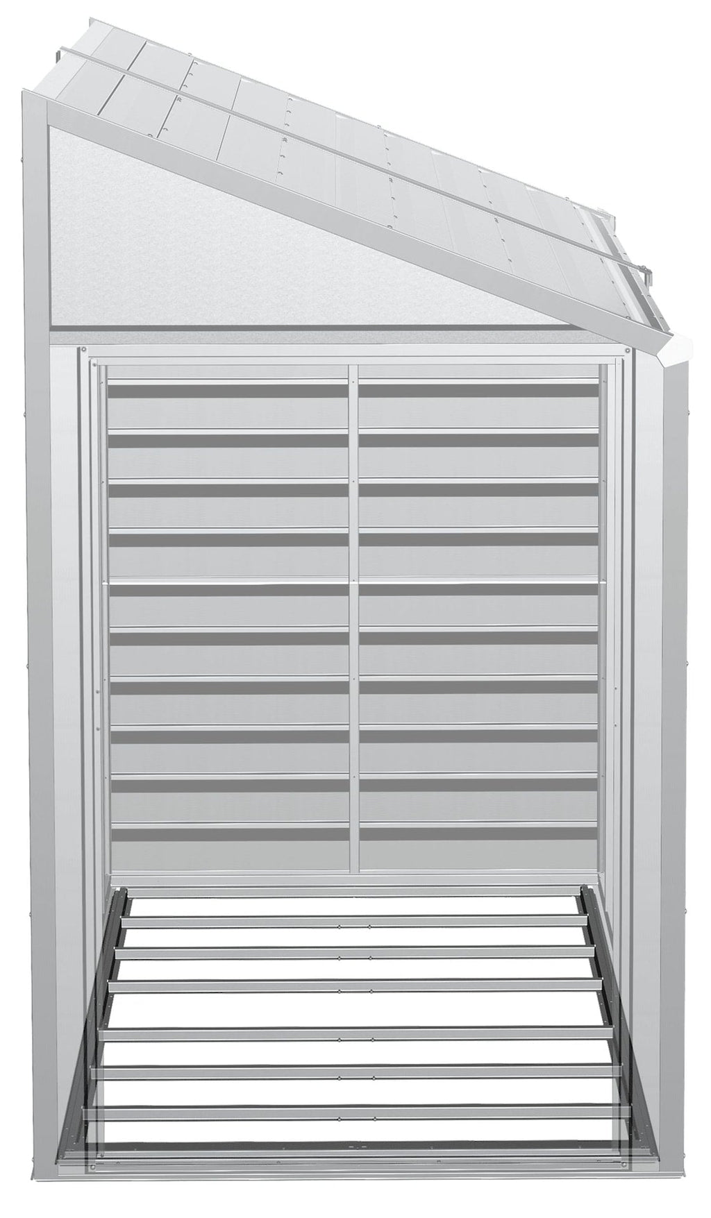 Arrow Yardsaver 4x7-ft Galvanized Steel Floor Frame