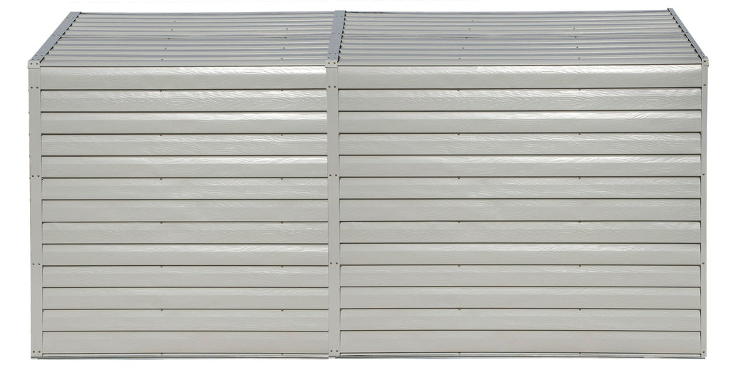 Arrow Yardsaver Electro Galvanized Steel Storage Shed, 4-ft x 10-ft