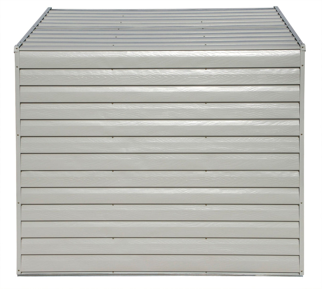 Arrow Yardsaver Electro Galvanized Steel Storage Shed, 4-ft x 7-ft