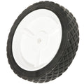 Atlas Plastic Lawn Mower Replacement Wheel, Wide Tread 8-in x 1.75-in