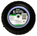 Atlas Steel Lawn Mower Wheel with Ball Bearings, 6-in x 1.5-in