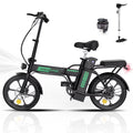 COLORWAY Electric Bike,500W/10.4Ah/36V Removable Battery E Bike, Electric Foldable Pedal Assist E-Bicycle,19.9MPH Bicycle for Teenager and Adults...