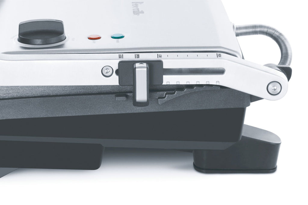 Breville Panini Non-Stick Indoor Grill & Sandwich Press, Brushed Stainless Steel
