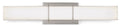 CANVAS Byrne LED Vanity Light Fixture, Polished Nickel