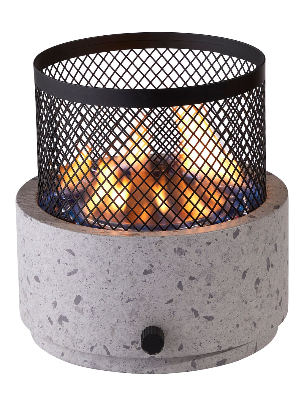 CANVAS Cinder Round Outdoor Tabletop Gas Fire Pit, 11,000 BTU