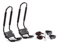 Certified Universal J-Rack Rooftop Mount Kayak Carrier, 2 Kayak Storage Capacity, Black