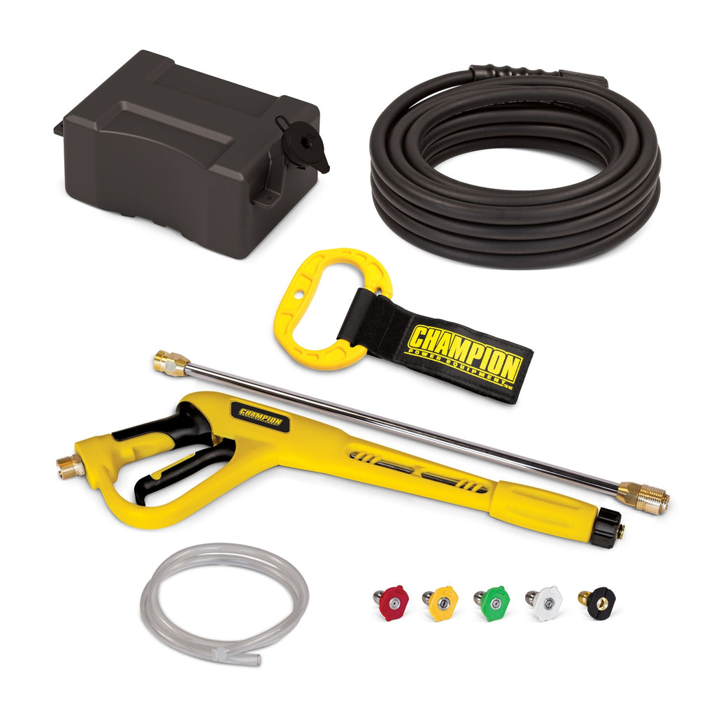 Champion Power Equipment 3200 PSI 2.5 GPM 224cc Engine Cold Water Wheeled Gas Pressure Washer
