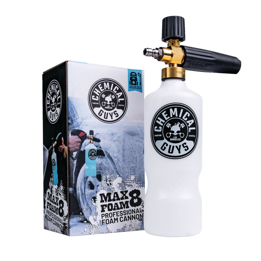 Chemical Guys Professional Max Foam Cannon Compatible with 4200 PSI Pressure Washer 14-in