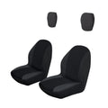 Classic Accessories QuadGear UTV Bucket Seat Covers, Fits Yamaha Rhino (2015 Models & Older), Black