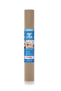 Con-Tact Grip-N-Stick Removable Adhesive Non-Slip Shelf/Drawer Liner, Taupe, 18-in x 4-ft