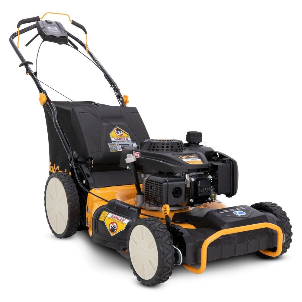 Cub Cadet 196cc 3-in-1 Gas Engine AWD Walk Behind Self-Propelled Mower, 21-in