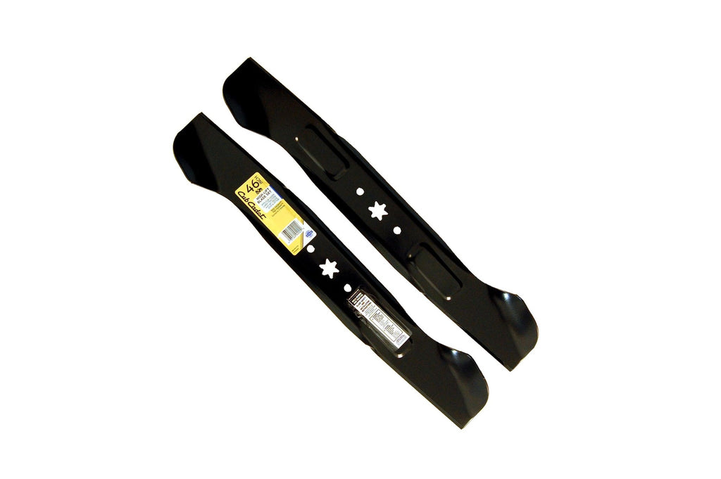 Cub Cadet NX-15 Riding Mower 2-in-1 High-Lift Blade Set, Fits 2015 & After Models, Black, 46-in, 2-pk