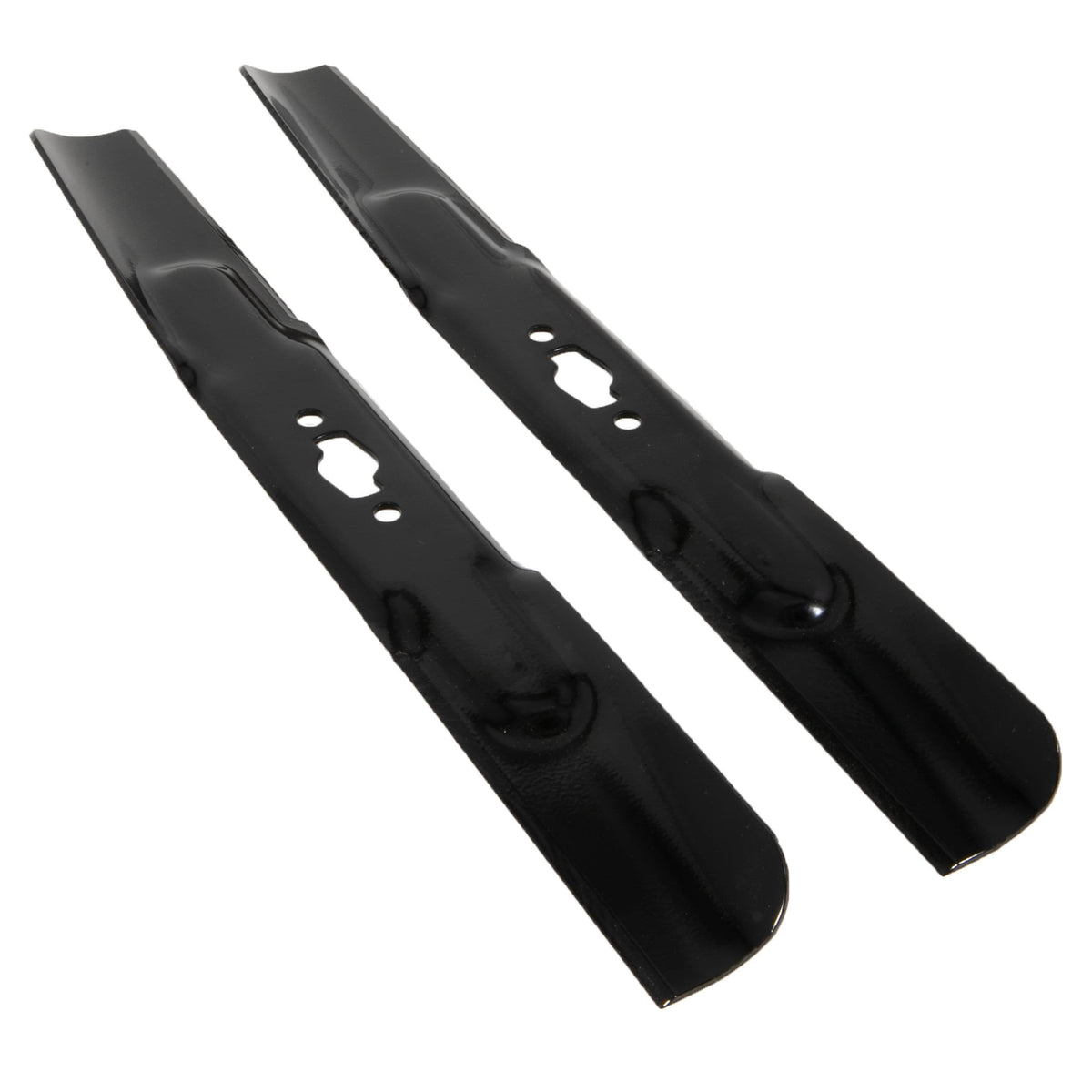 Cub Cadet Replacement High-Lift S-Blade Set, Fits 2022 & After Models, Black, 42-in, 2-pk