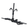 CURT 18085 2-Bike Tray-Style Hitch Mount Bike Rack, Fits 1-1/4, 2-in Receiver, Black