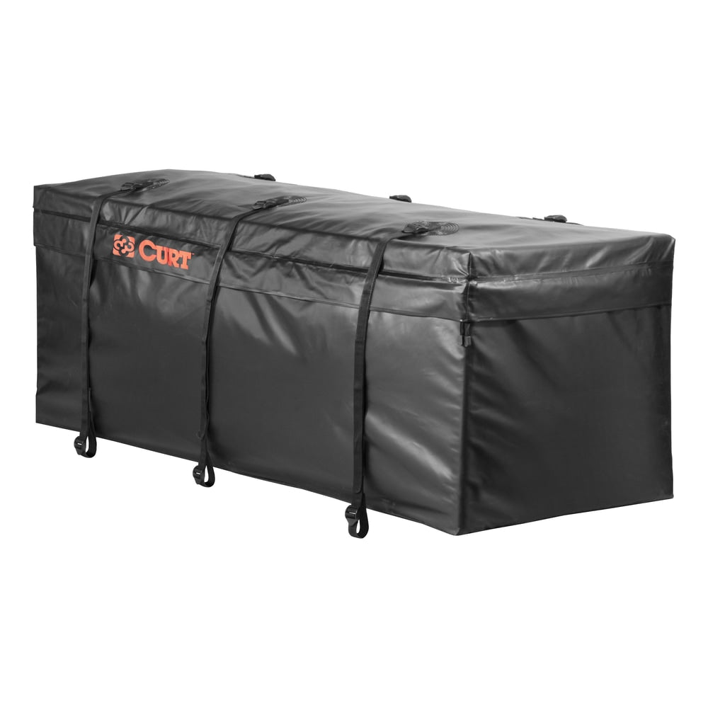 CURT 18210 Weather-Resistant Vinyl Roof Top Cargo Bag, Black, 56 x 18 x 21-in