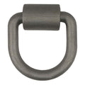 CURT 83750 3 x 3-in Weld-On Tie-Down D-Ring (6,100 lbs, Raw Steel)