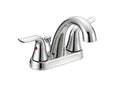 Danze Plymouth Double Handle 4-in Centreset Bathroom Sink Faucet with Pop-Up Drain, Chrome