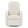 Delta Children Teddy Nursery Swivel Glider, Ivory