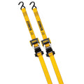DEWALT DXBC18002 1,800-lb Ratchet Tie-Down Straps, 1.25-in x 12-ft, 2-pk