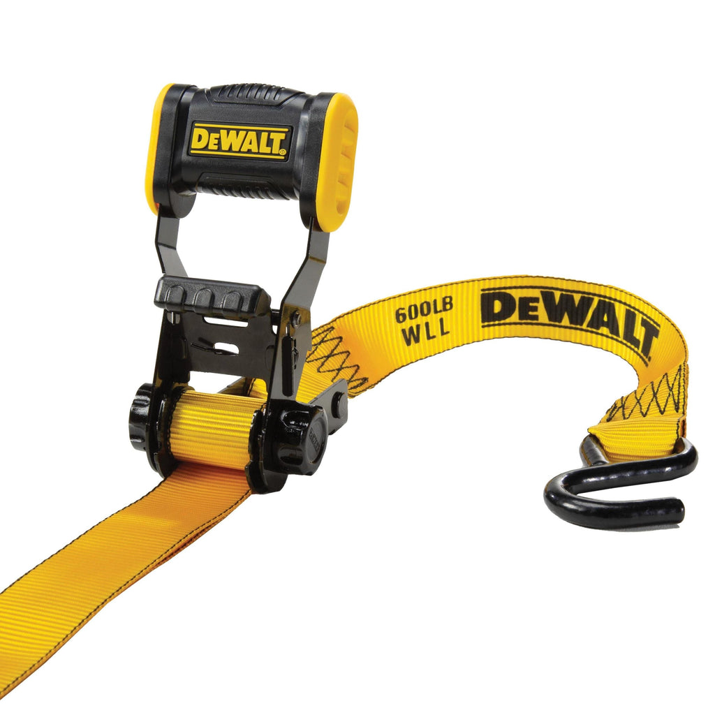 DEWALT DXBC18002 1,800-lb Ratchet Tie-Down Straps, 1.25-in x 12-ft, 2-pk