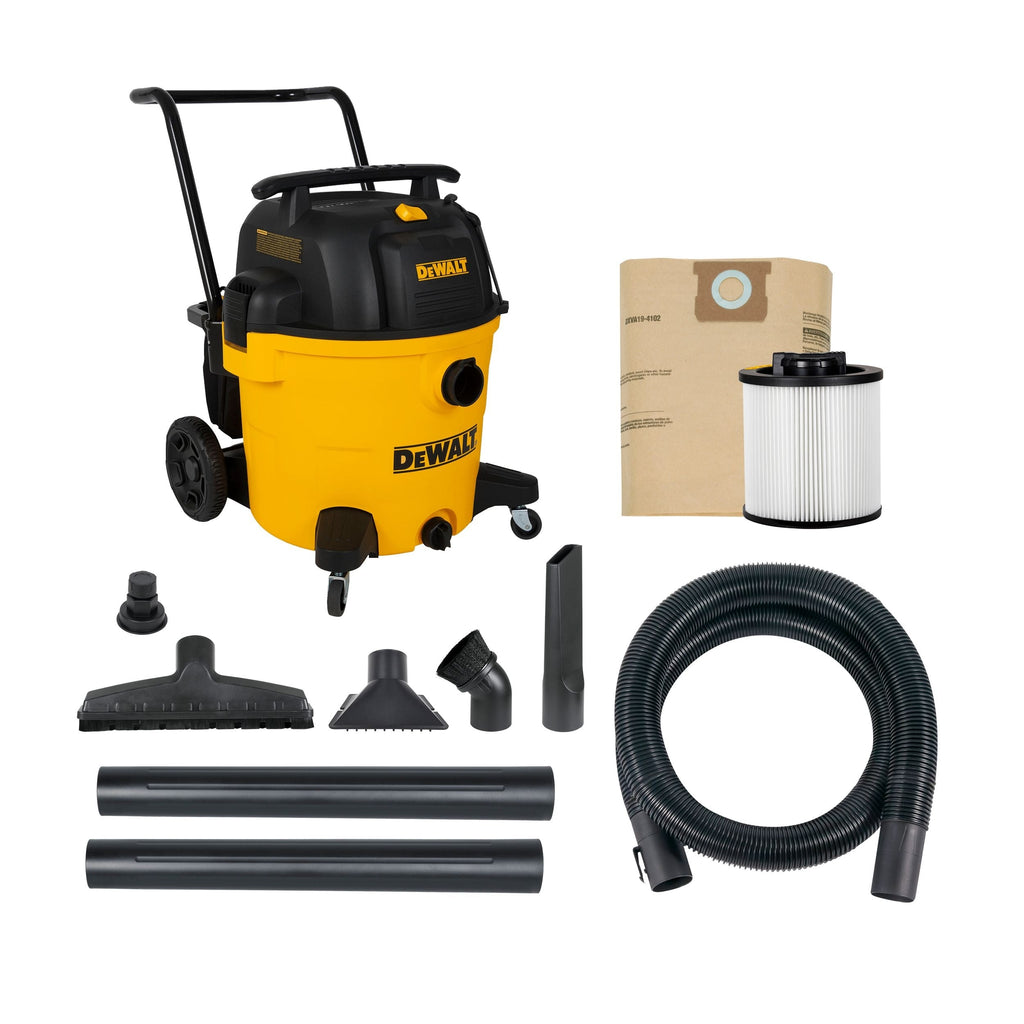 Dewalt Poly Wet/Dry Vacuum with 20-ft Power Cord, 53-L