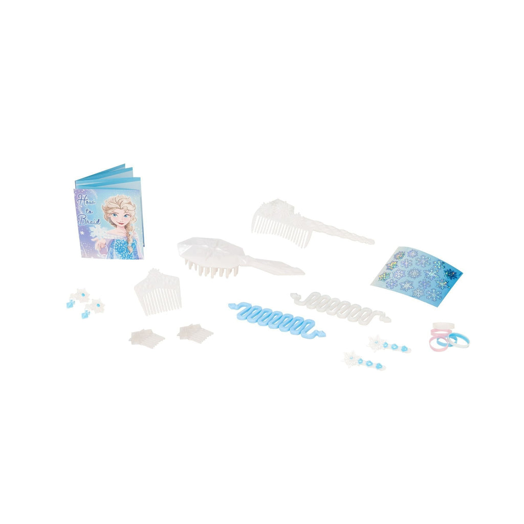 Disney Frozen Elsa's Icy Magic Vanity Tabletop Playset with Sounds & Hair Accessories, Kids Ages 3+