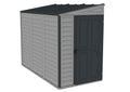 Duramax Sidemate Plus Compact/Narrow Outdoor Storage Shed, 4-ft x 8-ft