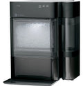 Countertop Nugget Ice Maker | Ice Machine with WiFi Connectivity | Smart Home Kitchen Essentials | Black Stainless