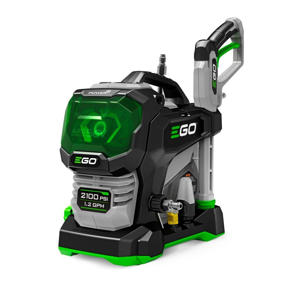 EGO POWER+ 56V 2100 PSI Compact Pressure Washer with 6.0Ah Battery and 320W Charger, HPW2105