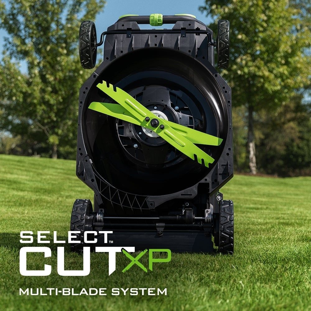 EGO POWER+ 56V Brushless Cordless 21-in Self-Propelled Lawn Mower, Includes (1) 10Ah Battery and (1) 700W Turbo Charger, LM2156SP