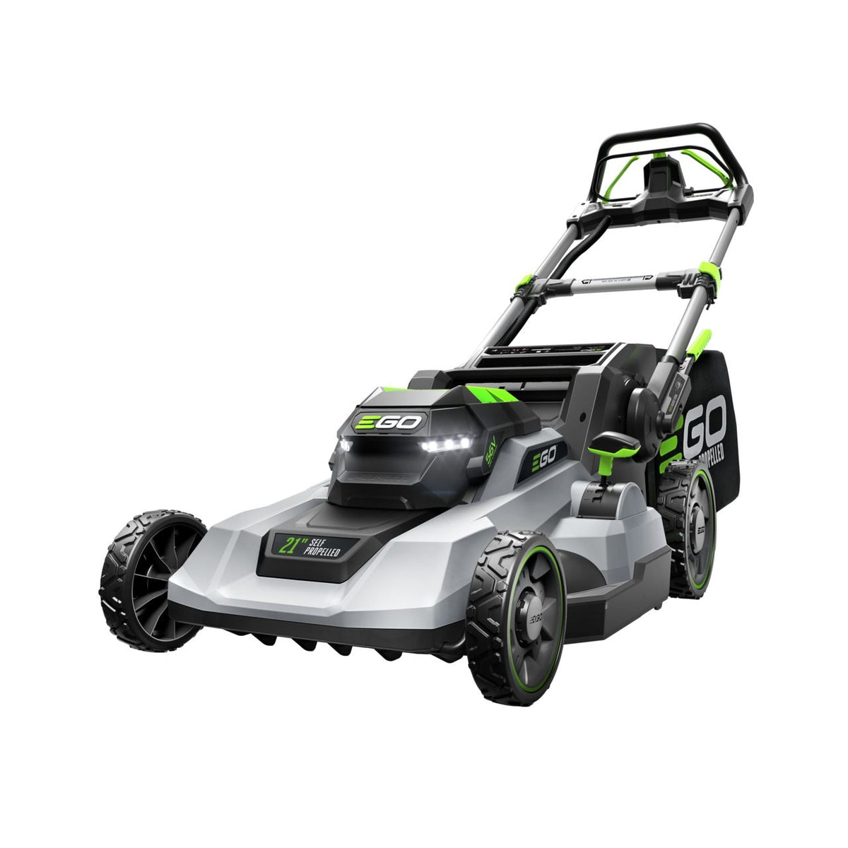 EGO POWER+ 56V Brushless Cordless 21-in Self-Propelled Lawn Mower, Includes (1) 6.0AH Battery and 320W Charger, LM2114SP