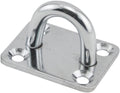 Erickson Stainless Steel Truck or Trailer Anchor Ring, 1200-lb, 2-pk