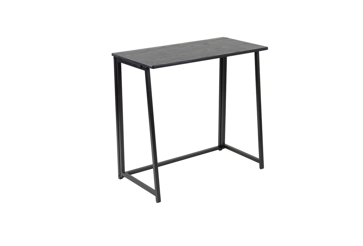 For Living Folding Computer Desk, Lightweight, Black