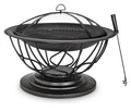 For Living Savona Round Wood-Burning Outdoor Fire Bowl/Fire Pit, 29.5 x 20-in
