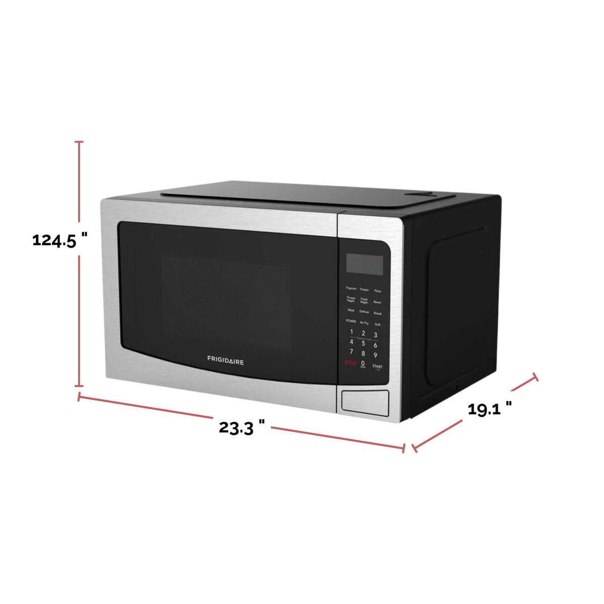 Frigidaire 3-in-1 Stainless Steel Microwave/Air Fryer/Convection, 1.1-cu.-ft.