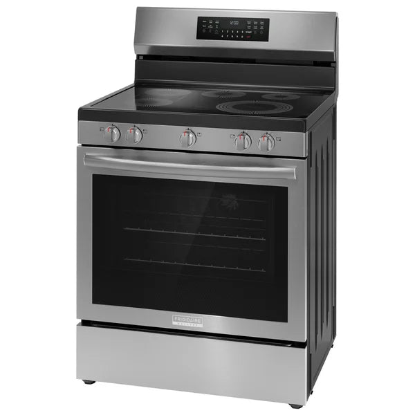 Frigidaire Gallery 30 in 5.3 cu ft. Stainless Steel Electric 5-Burner Range with Total Convection