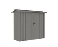 Gazebo Penguin Willow Metal Shed, Slate