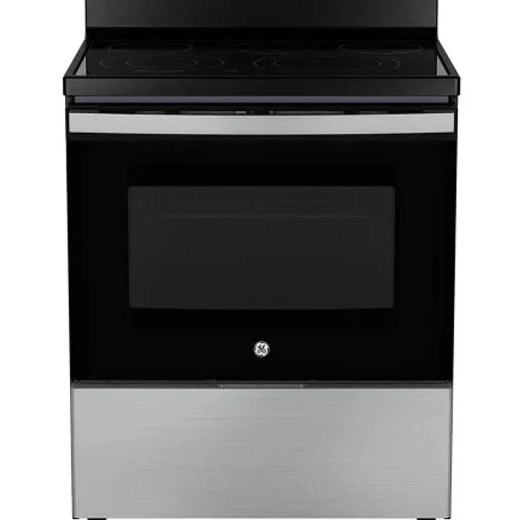 GE 30 in. 5.0 cu. ft. Electric Convection Range with No-Preheat Air Fry