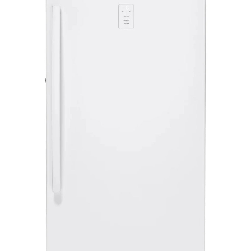 GE White 29 in 14.1 cu. ft. Frost-free Upright Freezer
