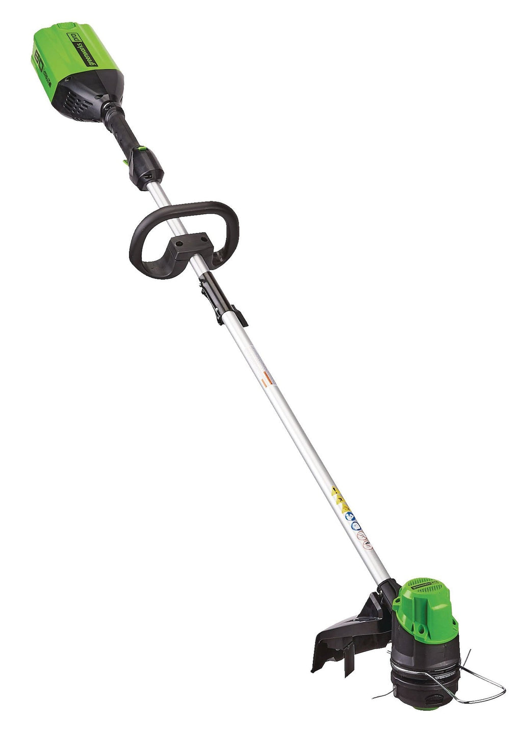 Greenworks 2-in-1 60V 4Ah Battery, Cordless Push Lawn Mower + String Trimmer, 17-in + 13-in