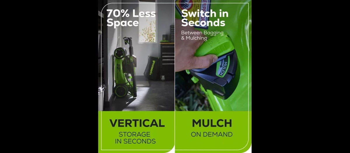 Greenworks 22-in 60V Self-Propelled Mower with 1 x 8.0Ah Battery and 6A Charger