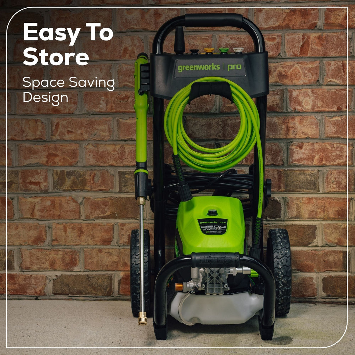 Greenworks 2500PSI 2.0GPM Electric Pressure Washer