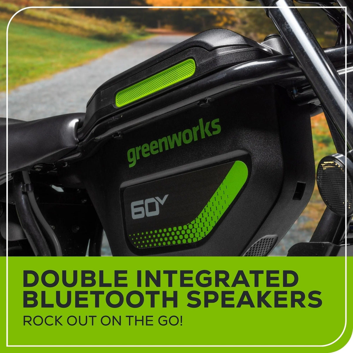 Greenworks 60V Stealth Series Electric Mini-Bike