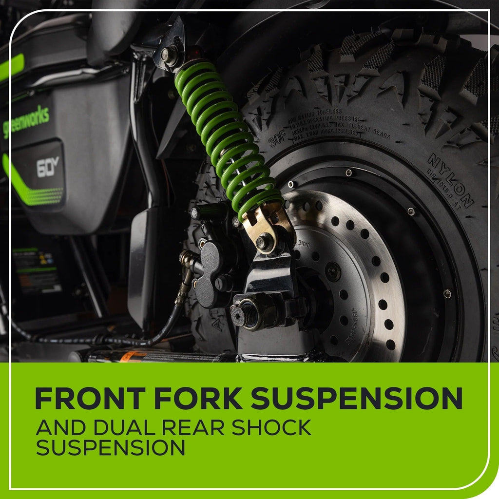 Greenworks 60V Stealth Series Electric Mini-Bike