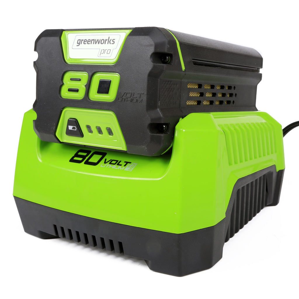 Greenworks PRO 80V 2Ah Lithium-Ion Battery Charger for CT#: 060-1706