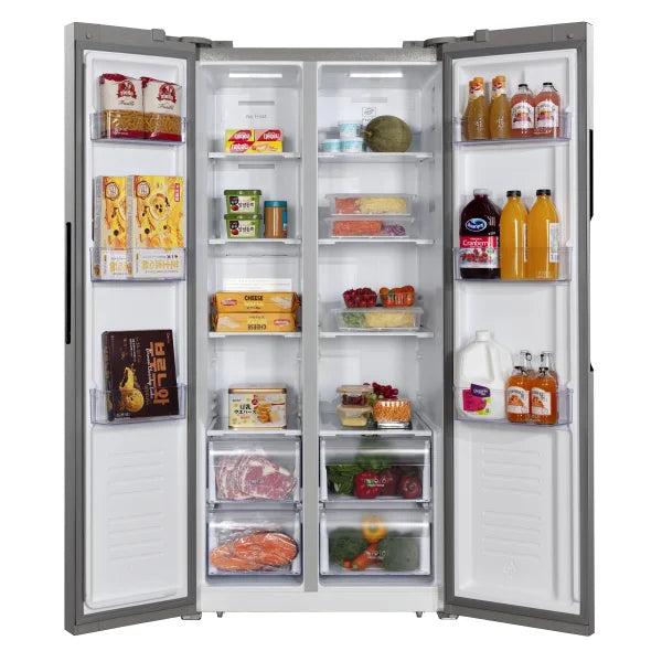 Hamilton Beach 33 in. 15.6 cu. ft. Counter Depth Side by Side Refrigerator