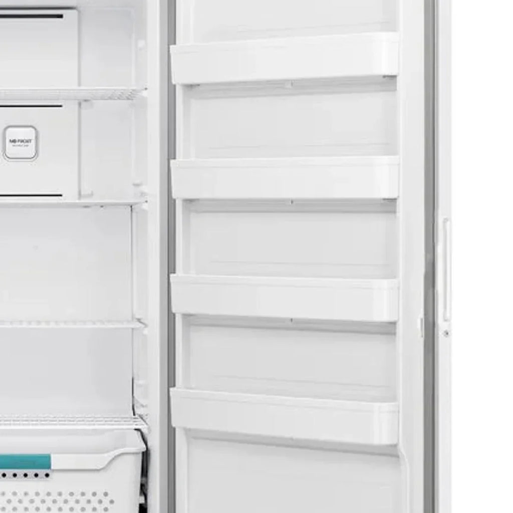 Hisense 33 in. 17 cu. ft. White Garage Ready Convertible Upright Freezer or Fridge with Frost Free