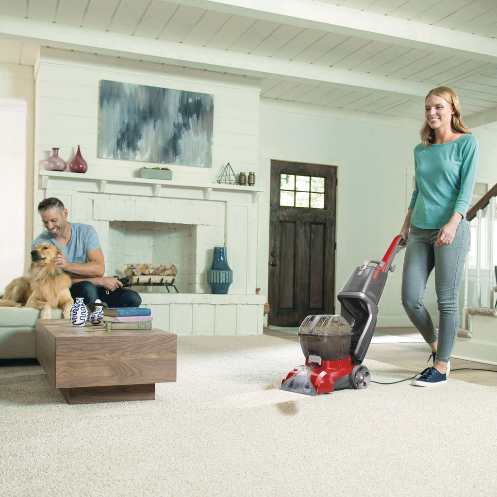 Hoover Power Scrub Pet Plus Full Size Corded Carpet Deep Cleaner Vacuum
